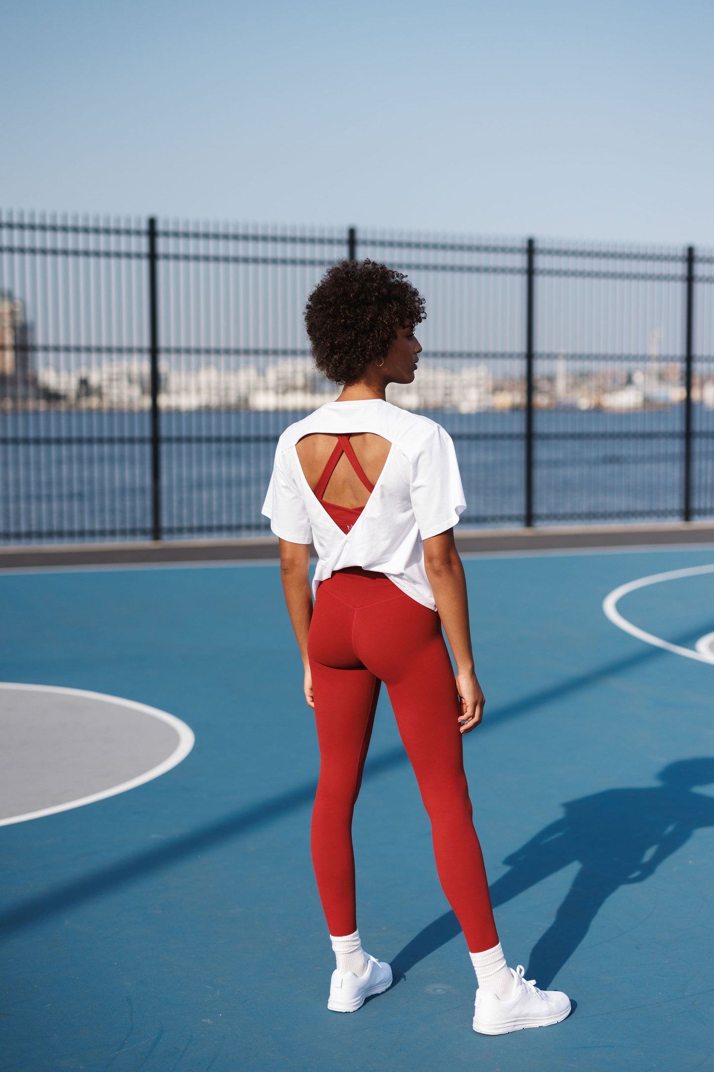 Oversized T-shirt and Top for gym, yoga and pilates